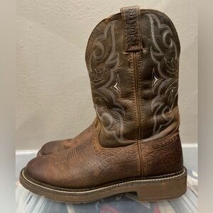 Justin Western Work Boots 10EE
